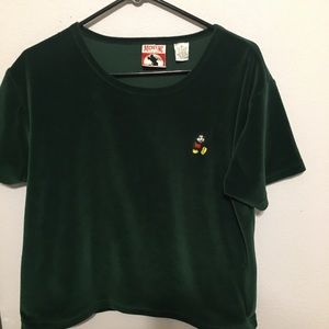Vintage Mickey, Inc Disney Mickey Mouse velvet